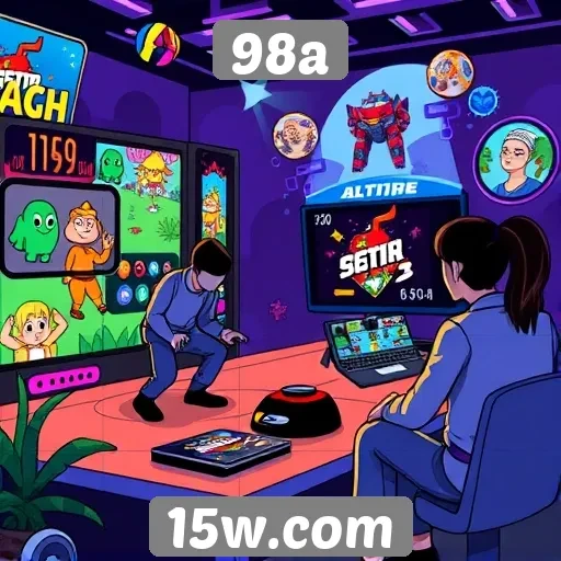 Recursos interativos no 98a atraem novos usuários
