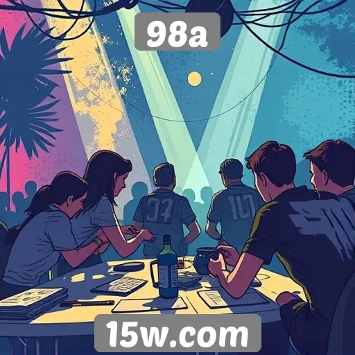 A comunidade de jogadores no 98a e suas interações